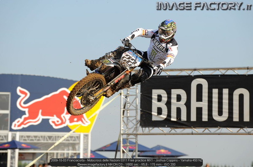 2009-10-03 Franciacorta - Motocross delle Nazioni 0311 Free practice MX1 - Joshua Coppins - Yamaha 450 NZ